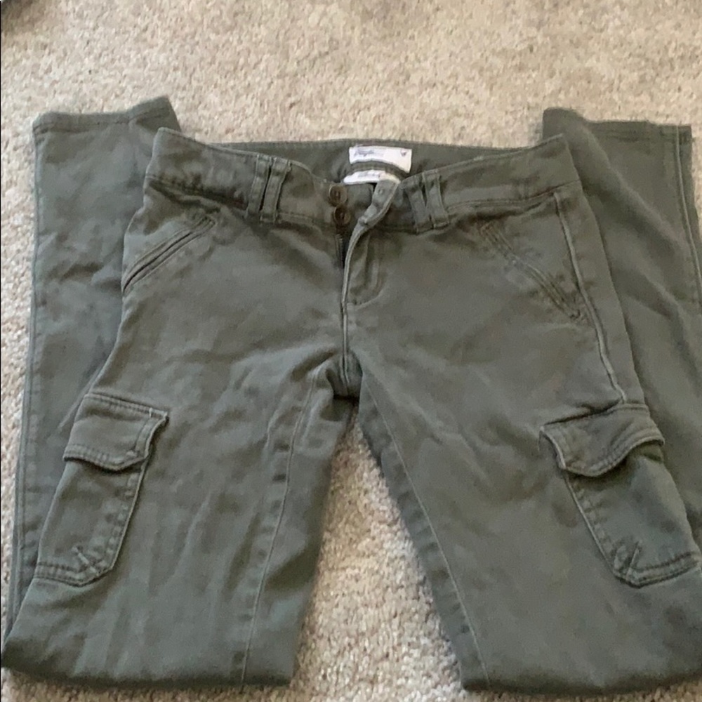 American Eagle pants Blue and green